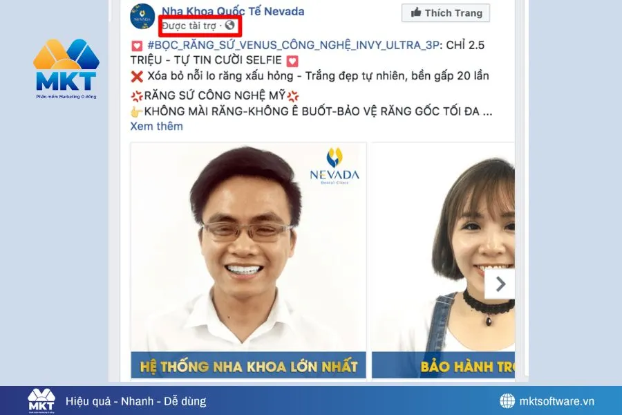 Cách đăng bài bán hàng trên Facebook được tài trợ bùng nổ đơn