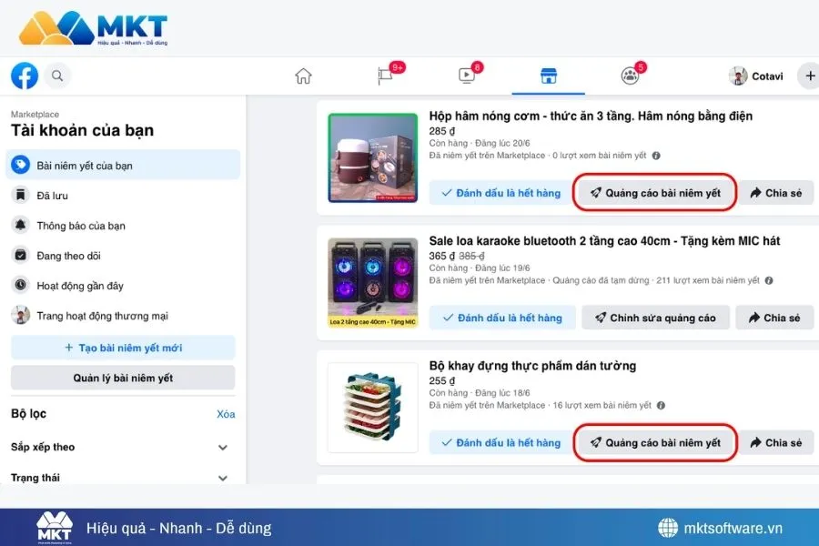 Cách Quảng Cáo Trên Marketplace Hiệu Quả Từ A-Z