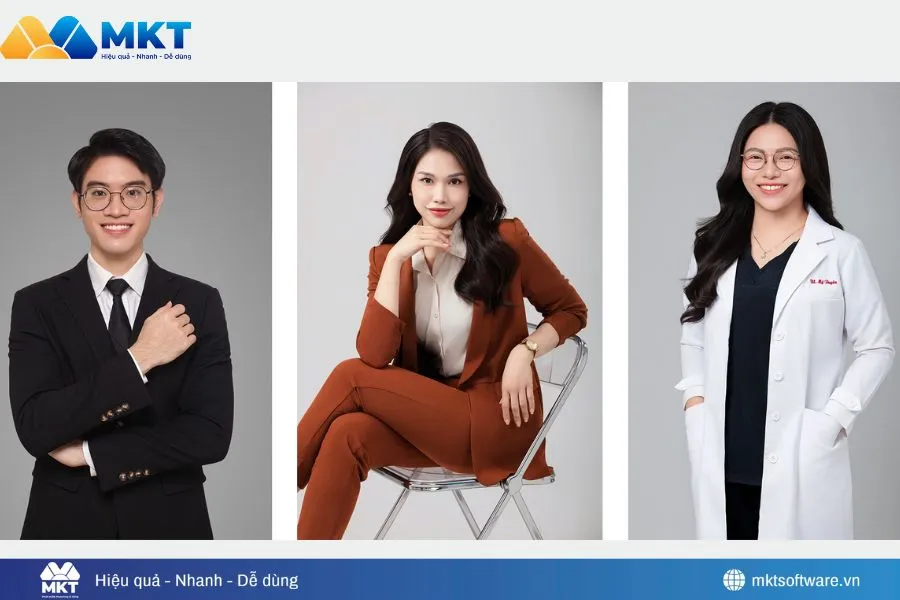 Sử dụng ảnh thật, rõ khuôn mặt và trông thật chuyên nghiệp