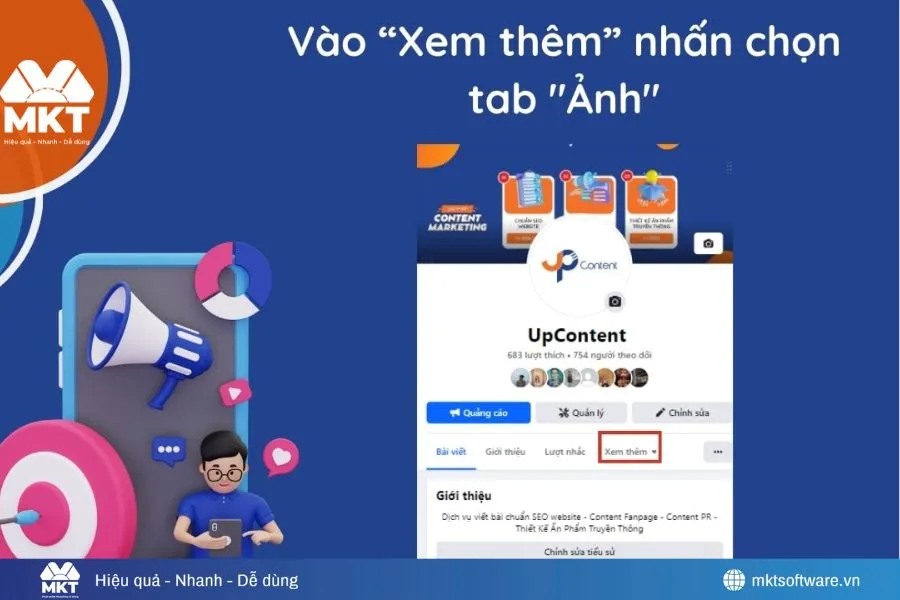 Chọn mục “Xem thêm”