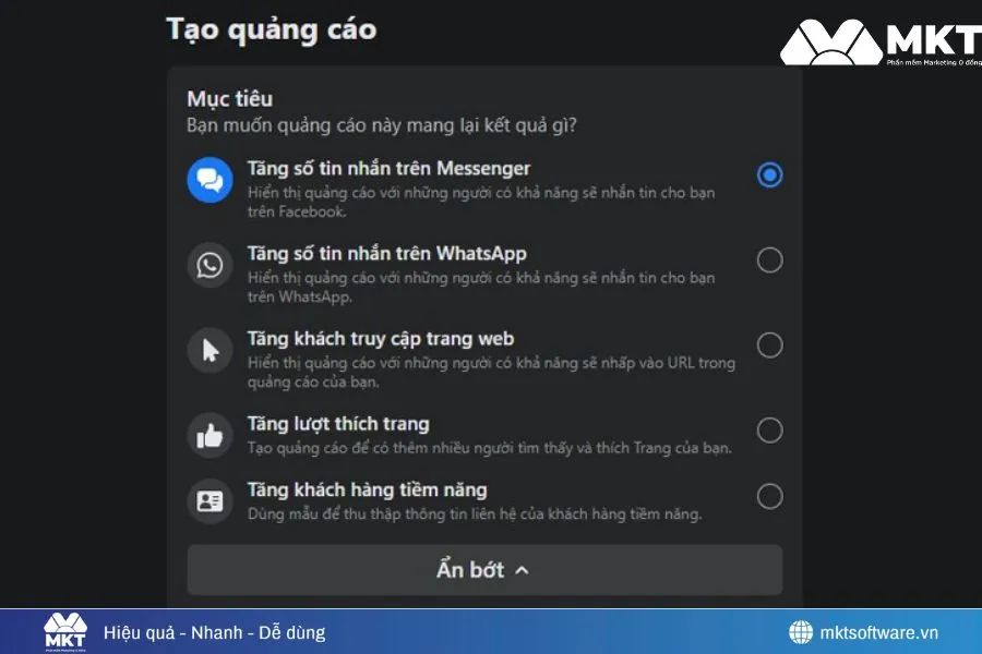 Chọn mục tiêu