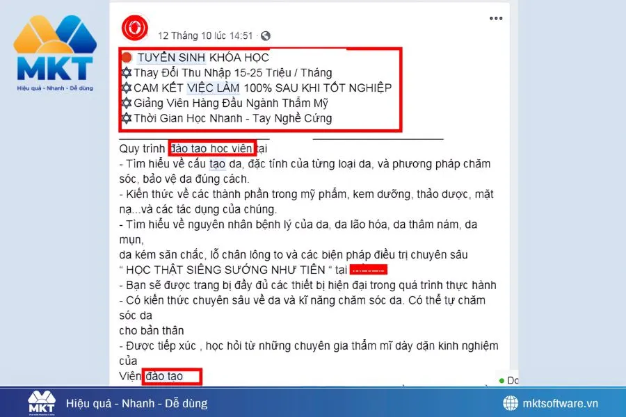 Nội dung bị bóp tương tác khi đăng bài bán hàng trên Facebook Nội dung bị bóp tương tác khi đăng bài bán hàng trên Facebook
