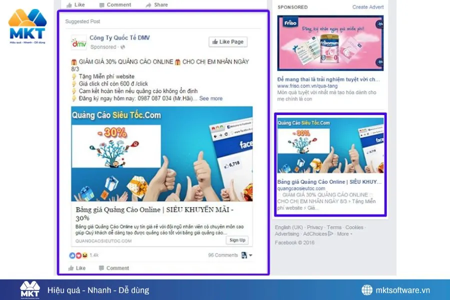 Duplicate quảng cáo và thay đổi tệp đối tượng phù hợp