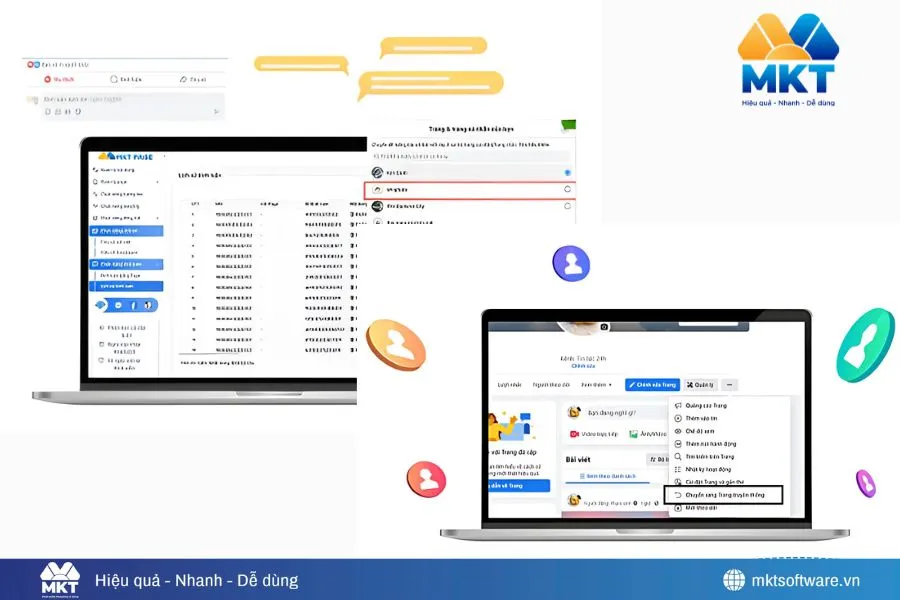 Phần mềm MKT Page tăng lượt xem và bình luận trong Livestream hiệu quả