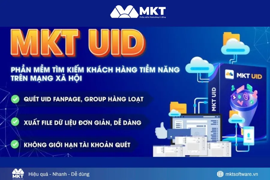 MKT AI UID – Phần mềm tăng đơn hàng trên Facebook tốt nhất 2025