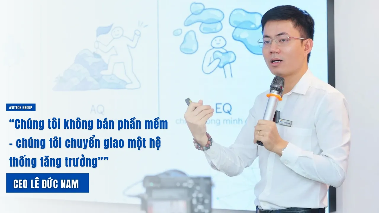 Lê Đức Nam: “Chúng tôi không bán phần mềm – chúng tôi chuyển giao một hệ thống tăng trưởng” - sản phẩm chất lượng