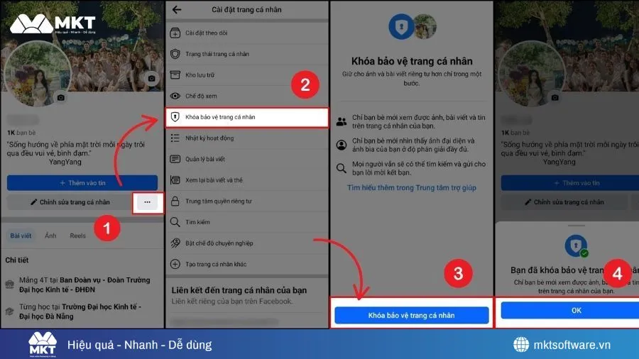 Hướng Dẫn Chi Tiết Cách Lock Profile Facebook (Cập Nhật Mới Nhất)