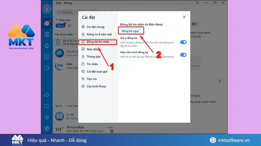 Mẹo Đồng Bộ Dữ Liệu Zalo Từ Điện Thoại Sang Máy Tính Để Không Bị Lỗi