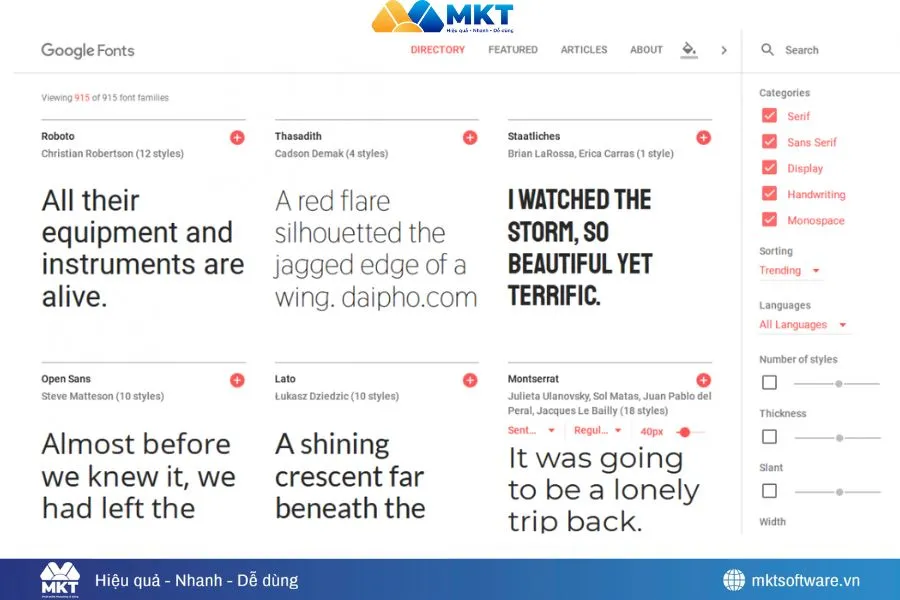 Google Fonts được người dùng ứng dụng rộng rãi khi đăng tải bài viết lên Facebook Google Fonts được người dùng ứng dụng rộng rãi khi đăng tải bài viết lên Facebook