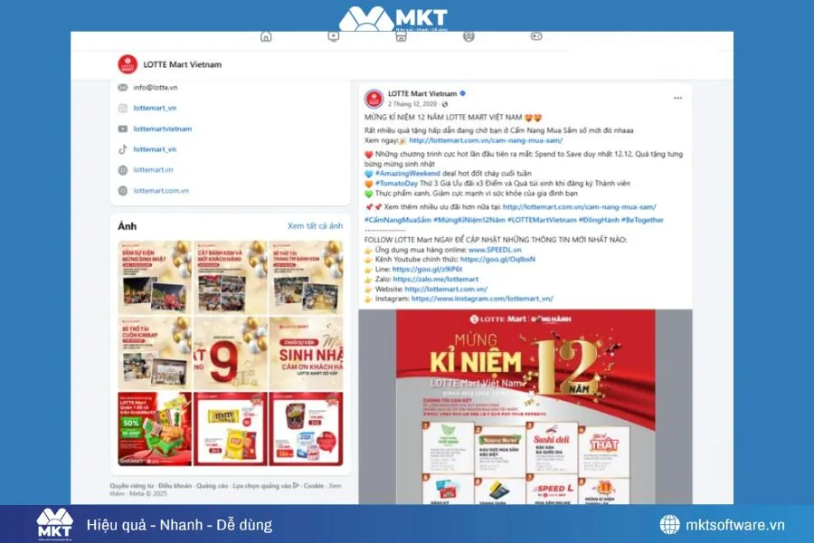 Content chương trình khuyến mãi