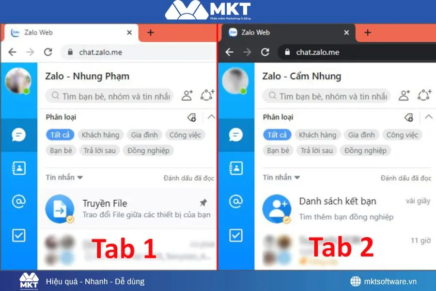 Nhiều tài khoản Zalo – Một hệ thống bán hàng thông minh
