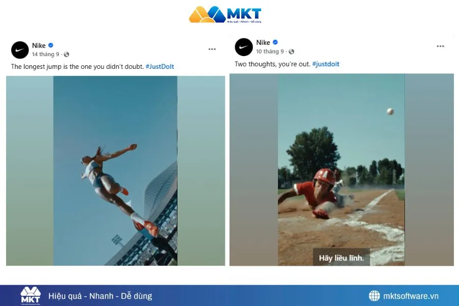 Ví dụ về content viral từ thương hiệu giày nổi tiếng Nike