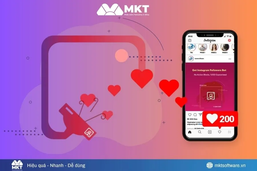 Tool auto like Instagram giúp hiệu suất ổn định và an toàn cho tài khoản