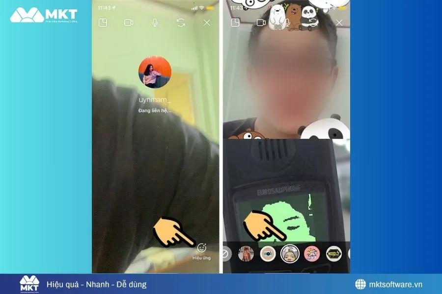 Cách bật filter trên Messenger khi call trên iPhone Cách bật filter trên Messenger khi call trên iPhone