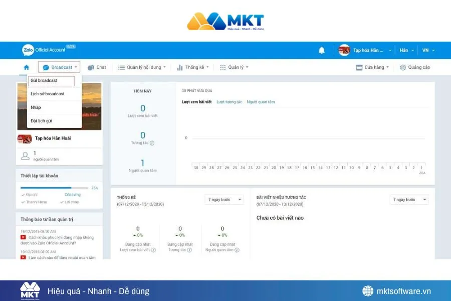 Thường xuyên theo dõi lượt xem, tương tác bài viết để tối ưu hiệu quả nhất Thường xuyên theo dõi lượt xem, tương tác bài viết để tối ưu hiệu quả nhất