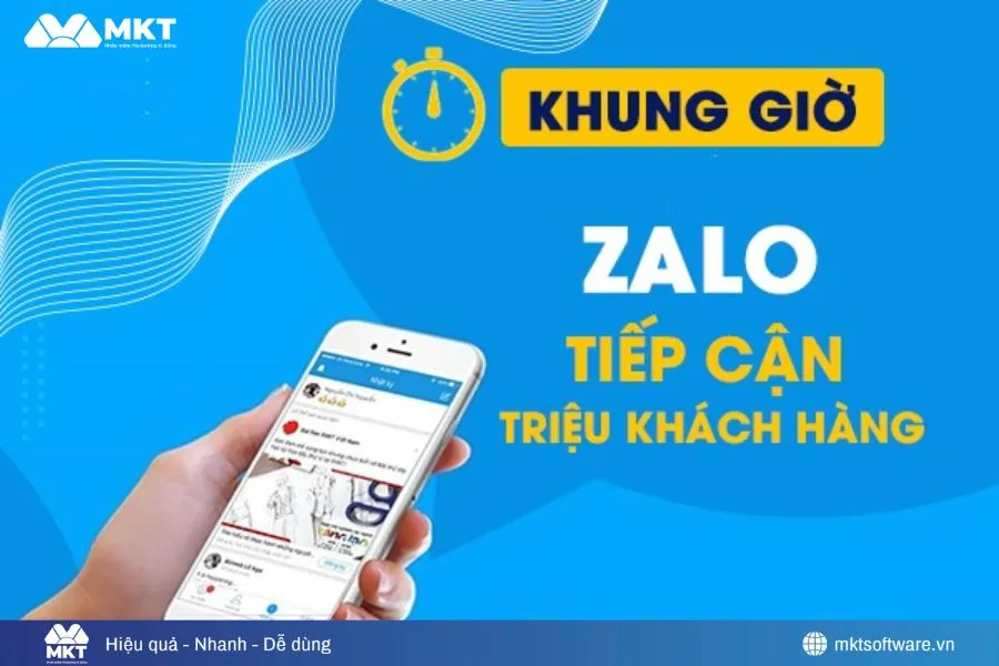 Chọn khung giờ vàng đăng sản phẩm lên Zalo Shop như 11h30 -13h và 20h - 21 hàng ngày