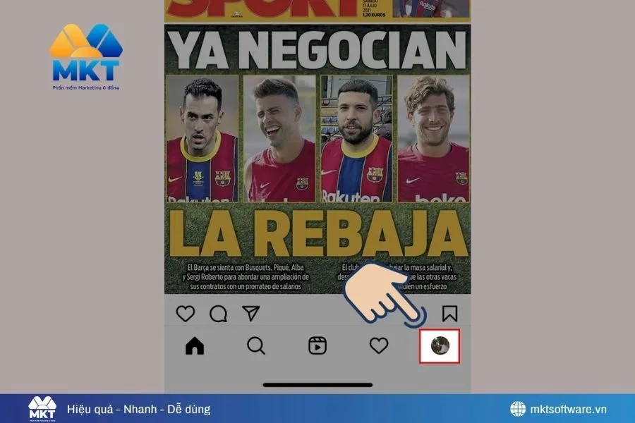 Cách đăng xuất Instagram trên điện thoại 