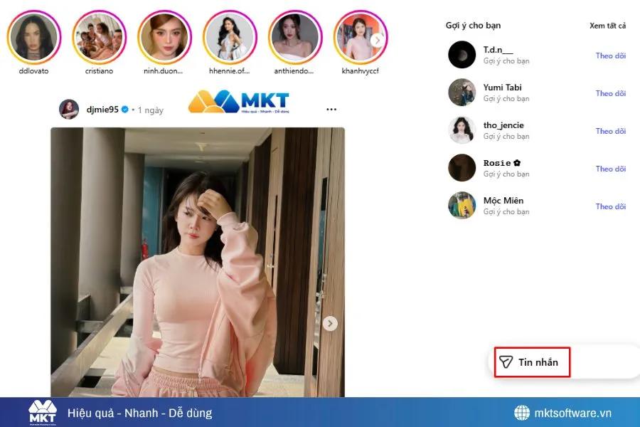 Chọn biểu tượng tin nhắn Chọn biểu tượng tin nhắn
