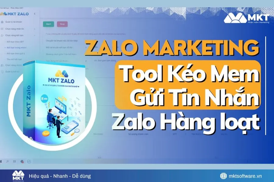 Phần mềm nuôi nick MKT Zalo – Bí quyết xây dựng kênh bán hàng bền vững