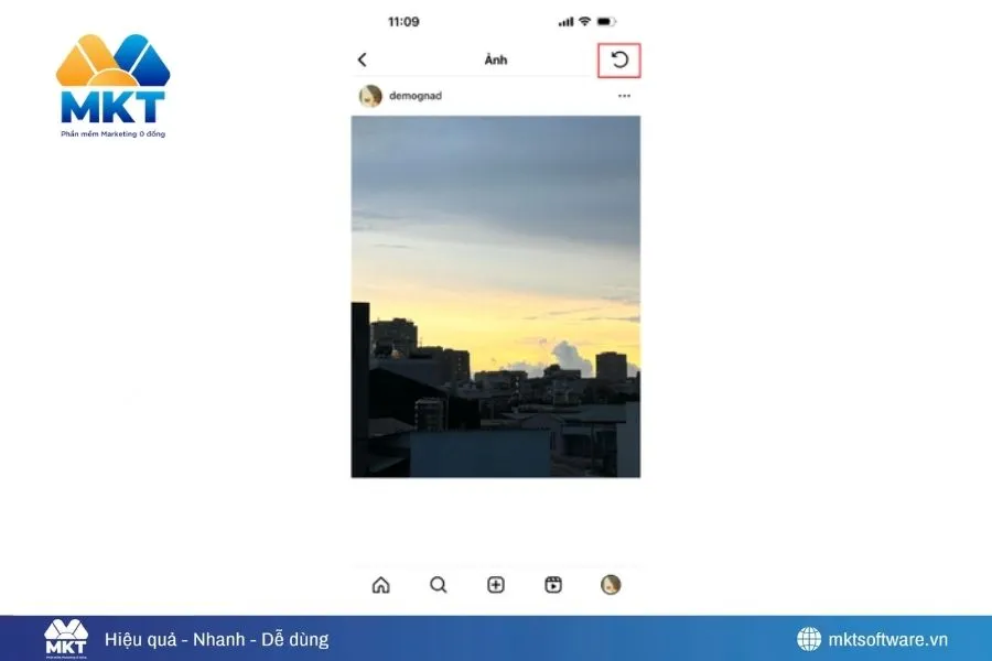 Cách thay đổi thứ tự ảnh trong bài viết Instagram