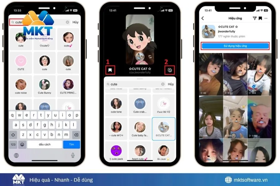 Hướng dẫn cách tìm filter trên Instagram 