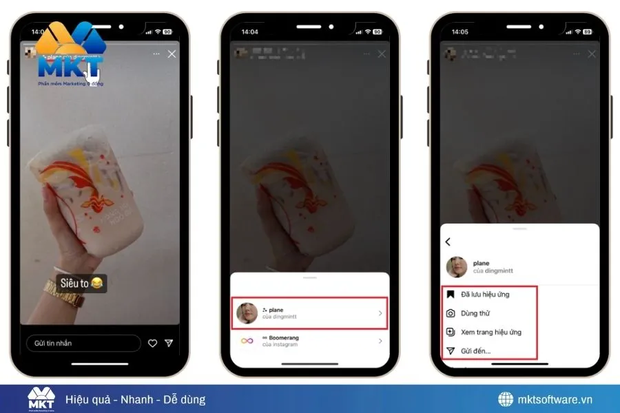 Cách lấy filter Instagram từ story của bạn bè