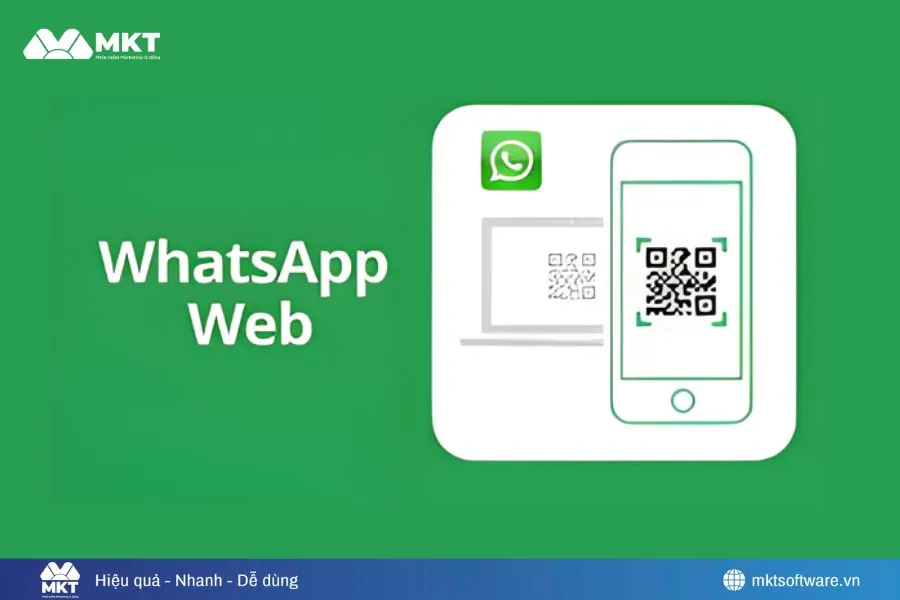 Minh họa về đăng nhập bằng mã quét QR