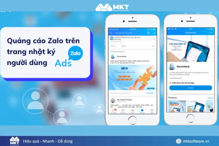 Quảng cáo hiển thị trên Nhật ký Zalo Quảng cáo hiển thị trên Nhật ký Zalo