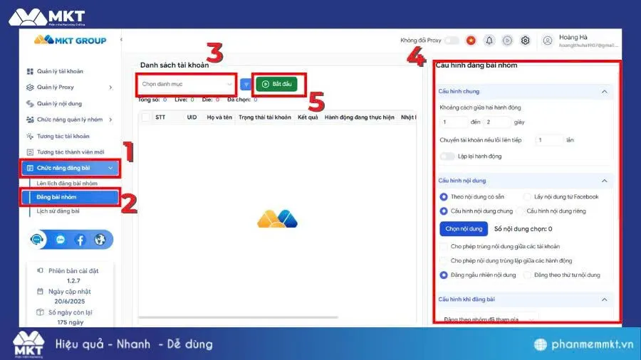phần mềm đăng bài group Facebook