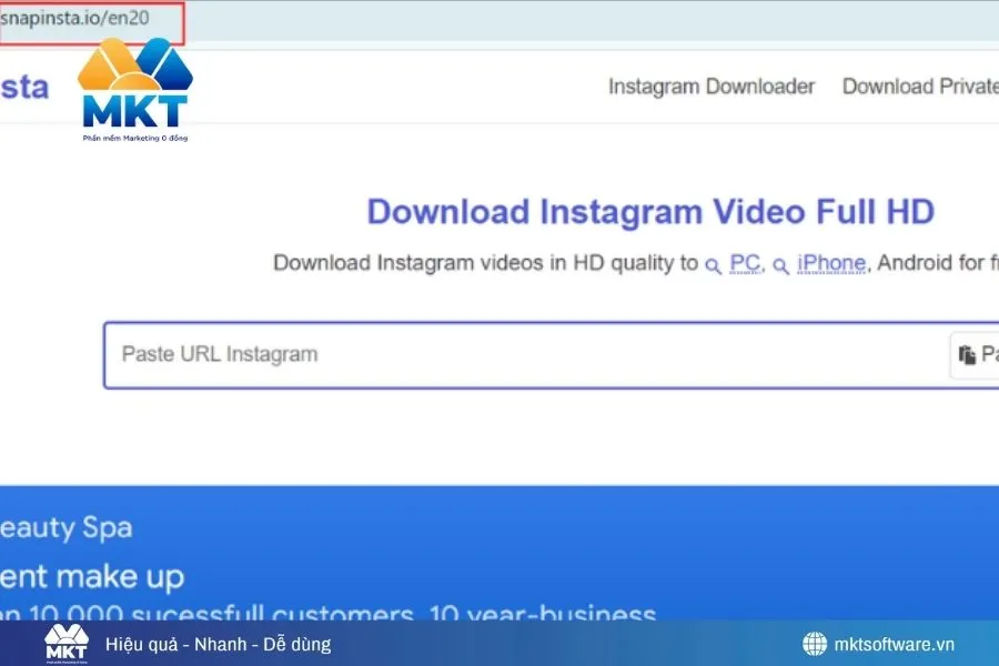 Tải avatar Instagram bằng công cụ online