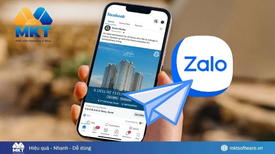 Hướng Dẫn Chi Tiết A–Z Cách Gửi Link Facebook Qua Zalo Nhanh Nhất