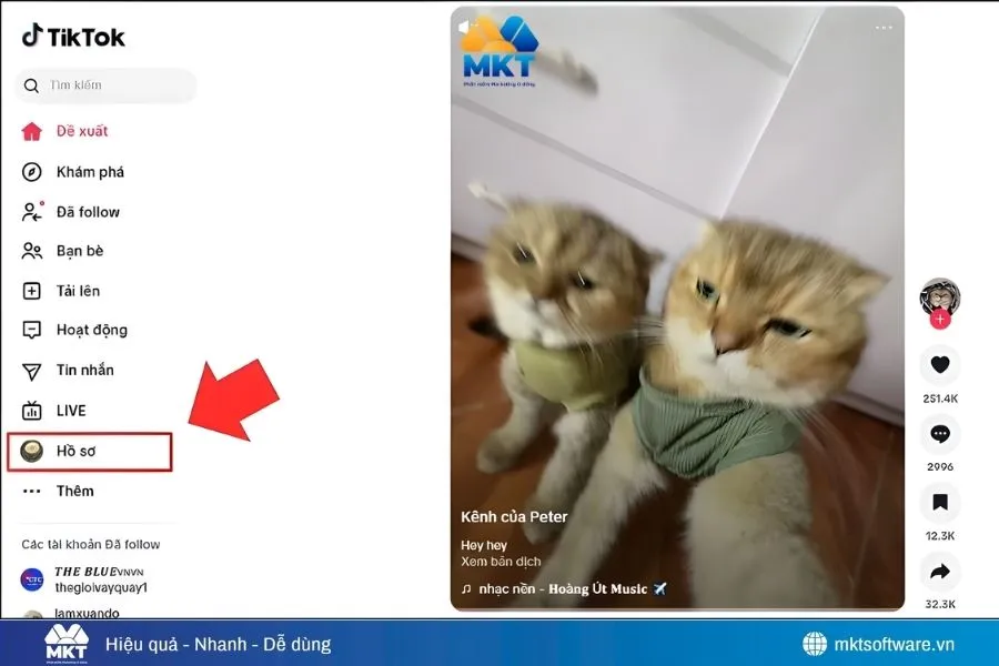 Cách đổi tên TikTok trên máy tính