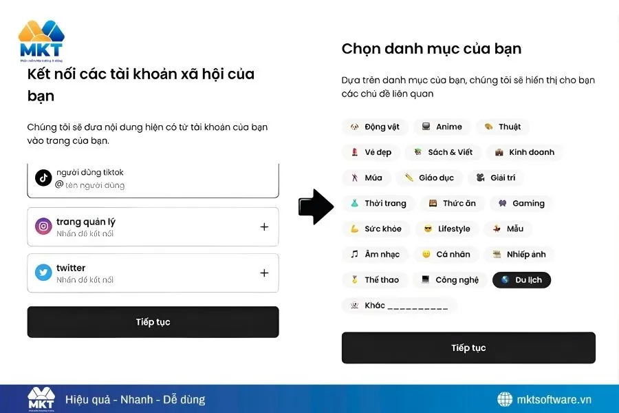 Hướng dẫn tạo link bio trên TikTok