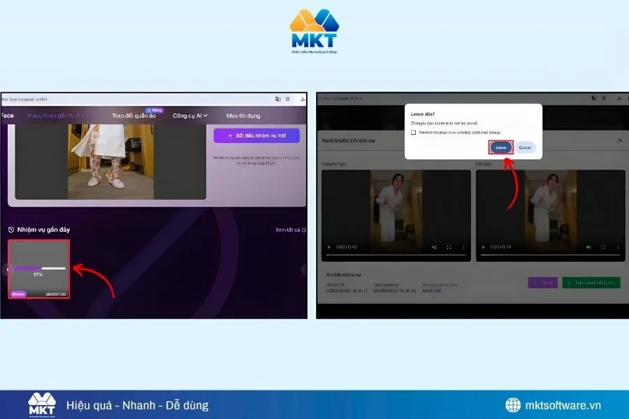 Cách ghép mặt vào video Tiktok bằng công cụ AI trên máy tính