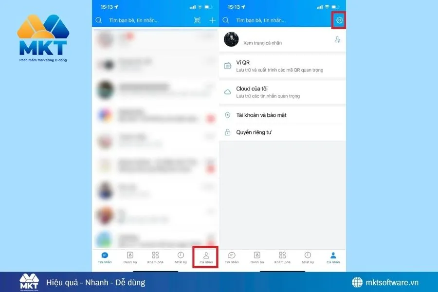 Cách bật tự động sao lưu tin nhắn trên Zalo