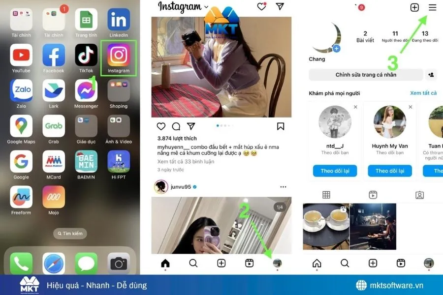Cách tạo tài khoản Instagram thứ 2 trên điện thoại đơn giản nhất