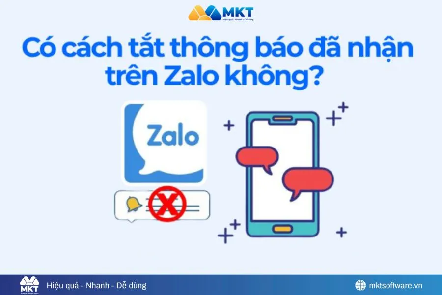 Cách tắt thông báo đã nhận trên Zalo hiện chưa có trên hệ thống