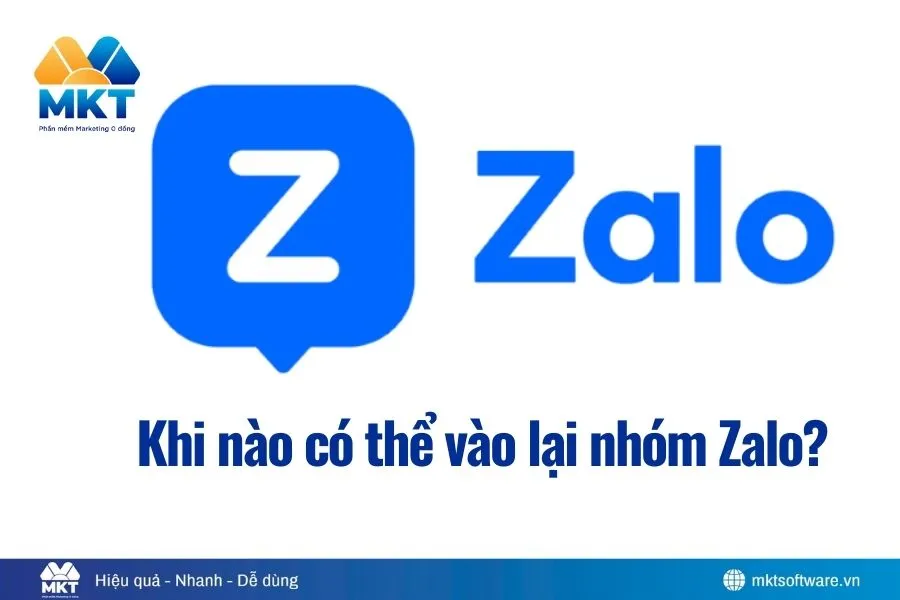 cách vào lại nhóm zalo