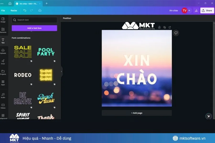 Tạo ảnh trên Canva với 4 bước đơn giản Tạo ảnh trên Canva với 4 bước đơn giản