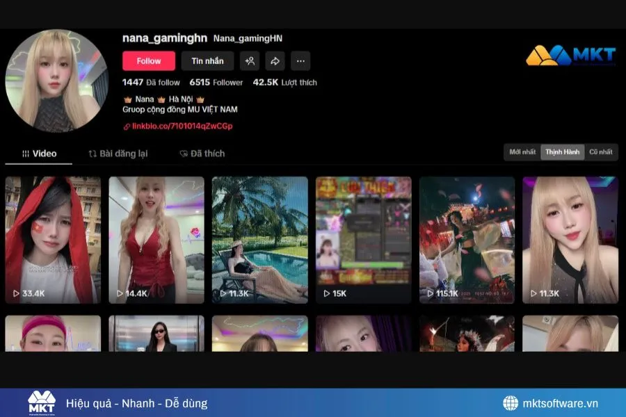 Kênh Nana Gaming tăng X10 mắt xem trong mỗi buổi livestream Kênh Nana Gaming tăng X10 mắt xem trong mỗi buổi livestream