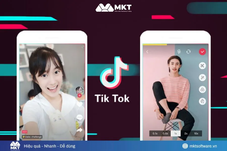 Tiktok phục vụ nhu cầu giải trí, học tập và kinh doanh