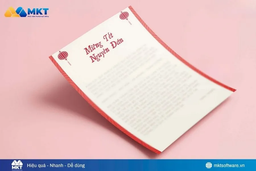 Gửi thư chúc Tết đối tác, khách hàng