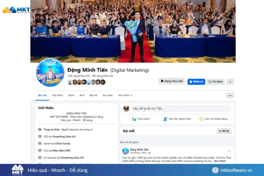 Tạo profile Facebook chuyên nghiệp – Cách tăng theo dõi Fb cá nhân miễn phí, hiệu quả