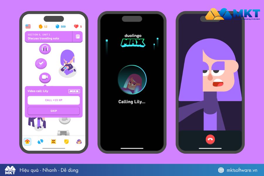 Ứng dụng AI học ngoại ngữ - Duolingo Max Ứng dụng AI học ngoại ngữ - Duolingo Max