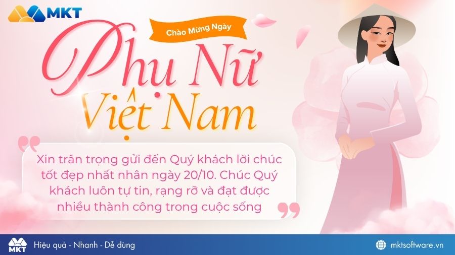 Lời chúc 20/10 cho khách hàng VIP, khách hàng thân thiết