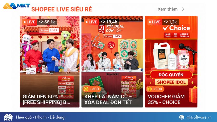  Tối ưu tiêu đề và ảnh bìa phiên live Shopee để thu hút người xem