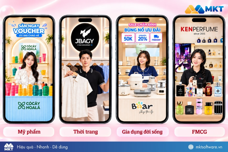 Xu hướng livestream AI Shopee giúp shop vận hành live 24/7