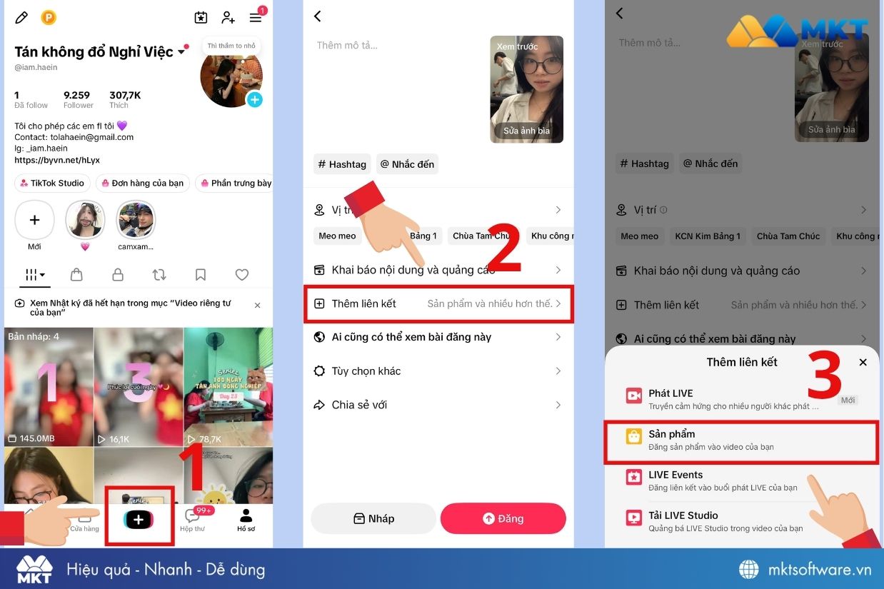  Liên kết sản phẩm TikTok Shop vào video TikTok