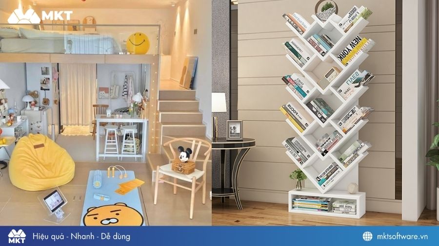 Đồ tối ưu không gian cho phòng diện tích nhỏ