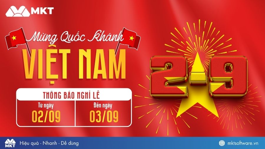Mẫu banner thông báo nghỉ lễ 2/9 năm 2026